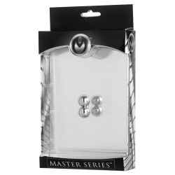 Master Series Pinces pour tétons Orbs magnétiques